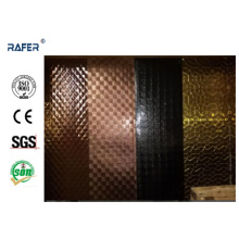 Embossed Beautiful and High Quality Cold Rolled Steel Sheet with Color (RA-C032)